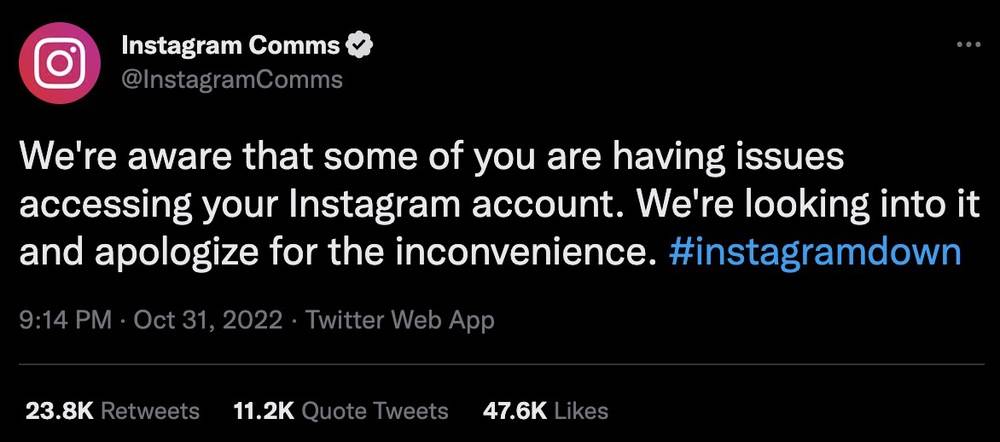 Nhiều người dùng Instagram bị khoá tài khoản