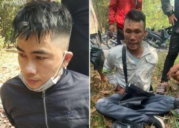 binh duong bi truy duoi ke trom xe may dung binh xit hoi cay tan cong cong an Bị truy đuổi, kẻ trộm xe máy dùng bình xịt hơi cay tấn công công an Bình Dương: Bị truy đuổi, kẻ trộm xe máy dùng bình xịt hơi cay tấn công công an