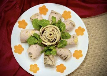 Cách cắt và xếp giò đẹp mà đơn giản bày mâm cỗ ngày Tết