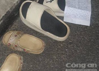 Cha cùng con gái 8 tuổi mất tích nghi nhảy sông Sài Gòn, dép và thư để trên cầu