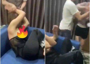 Đánh ghen kinh hoàng năm 2022: 'Tiểu tam' bị người vợ lao vào đánh tuột áo cúp ngực, lộ hết phần trên