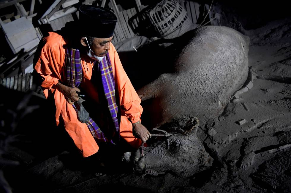Indonesia nâng cảnh báo lên mức cao nhất sau khi núi lửa Semeru phun trào