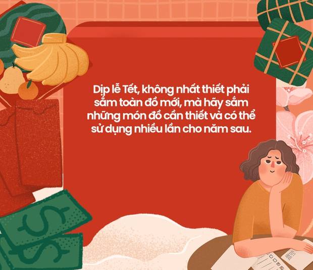 Lương thưởng 10 triệu, tiêu Tết thế nào?