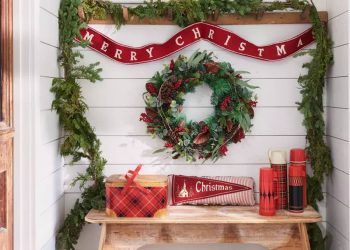 Mẹo trang trí tường theo phong cách Giáng sinh