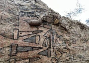 Phát hiện bích họa 1.000 năm tuổi