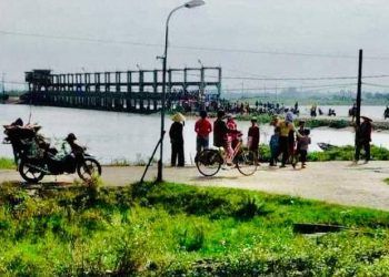 Thai phụ đuối nước tử vong khi giặt chiếu ở bờ sông