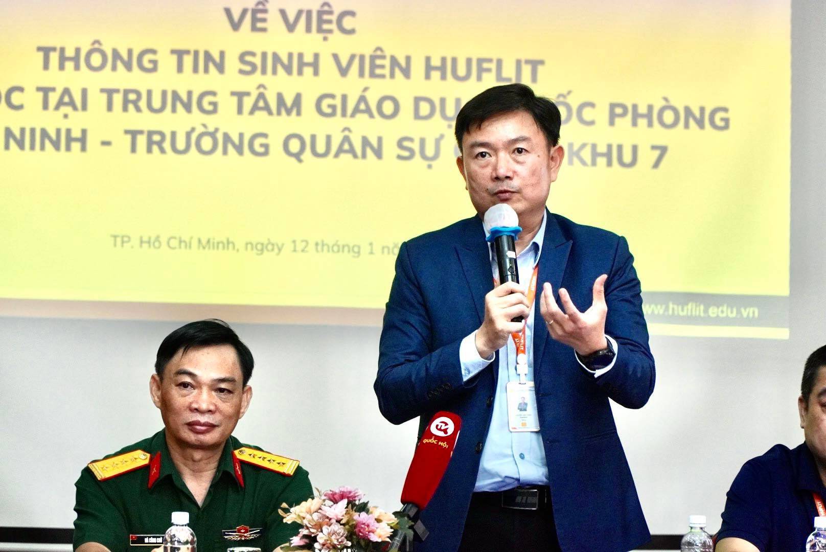 Họp báo về vụ nữ sinh viên HUFLIT: 'Không hề có chuyện xâm hại xảy ra'