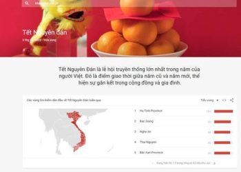 Người dùng Việt tìm kiếm gì dịp Tết Nguyên đán 2023?