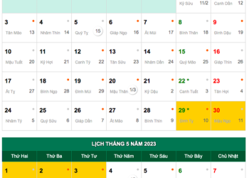 Người lao động được nghỉ 5 ngày liên tục dịp 30/4-1/5