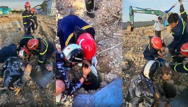 Vụ cứu bé gái rơi xuống hố cọc nhồi bê tông sâu 15m: Tặng bằng khen cho đội cứu hộ