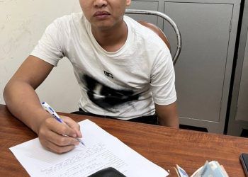 Bắt đối tượng dùng súng cướp ở cửa hàng Thế giới di động