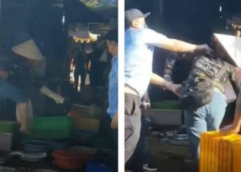 Kiểm điểm nhân viên Ban quản lý chợ xô xát với người bán cá