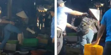 Kiểm điểm nhân viên Ban quản lý chợ xô xát với người bán cá