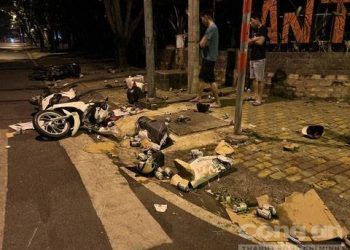 Ô tô hất văng 5 người bị thương rồi bỏ chạy, người khác lái xe quay lại nhận là tài xế