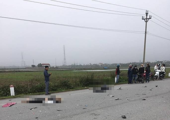 Thái Bình: 2 thanh niên đi xe máy tử vong trên đường tiễn bạn lên đường nhập ngũ