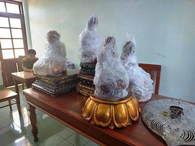 Thanh niên tu tại gia đột nhập chùa nổi tiếng ở Gia Lai trộm 4 pho tượng Phật