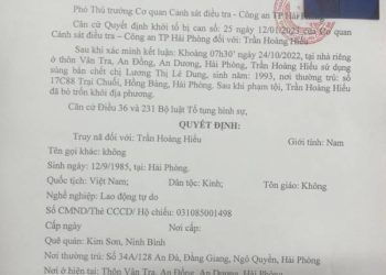 Truy nã đặc biệt đối tượng dùng súng sát hại bạn gái tại nhà riêng