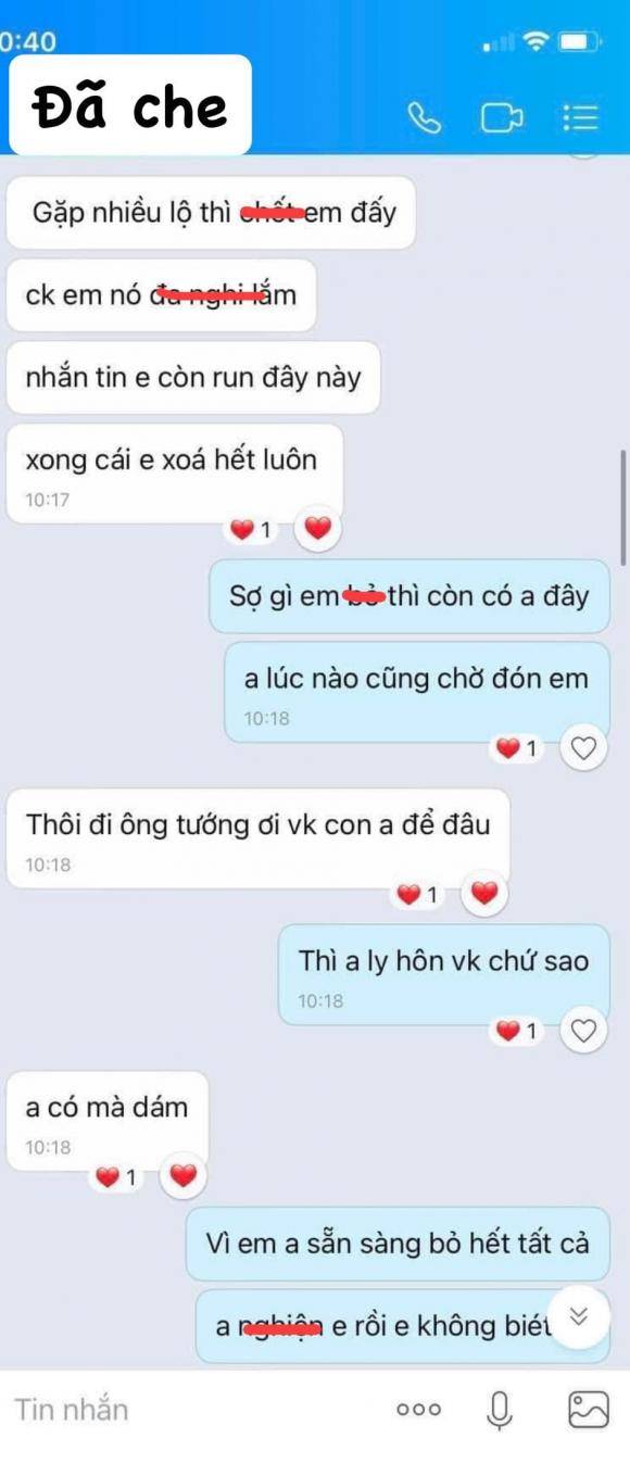 Đôi nam nữ đã có gia đình đi ngoại tình, còn không hết lời khen ngợi nhau 